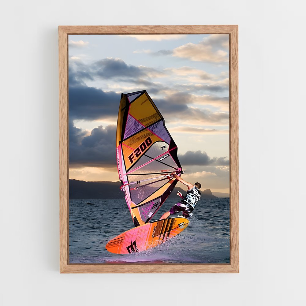 Poster Surf des Vents – affiche Planche à voile (vue 4)
